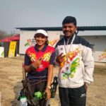 Archer Esha pawar wins gold medal in khelo India at Balewadi, Pune
